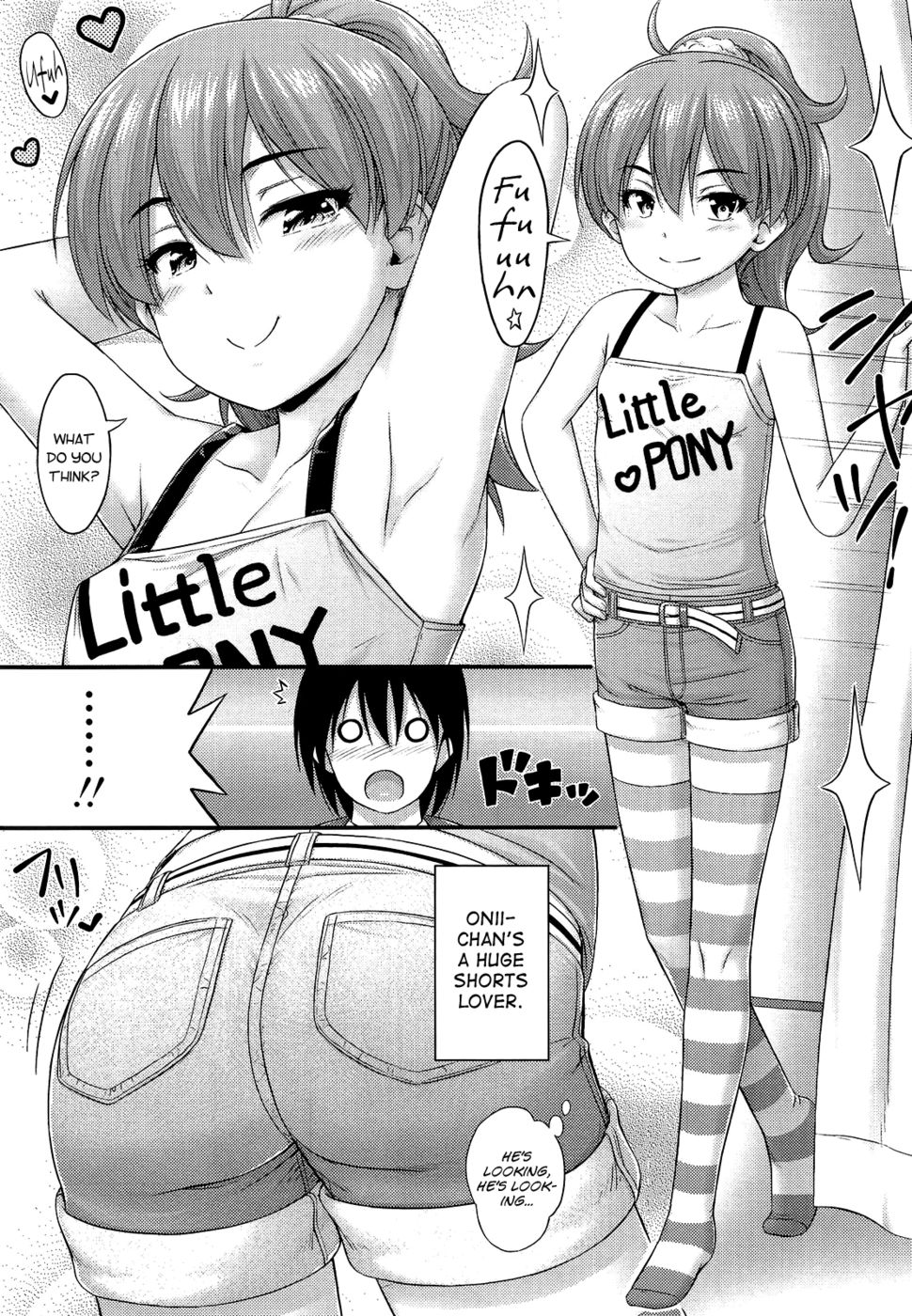 Hentai Manga Comic-Let's Change into Shorts-Read-5